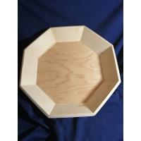 Тарілка восьмигранна 265 мм(дно)