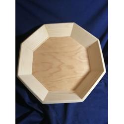Тарілка восьмигранна 265 мм(дно)