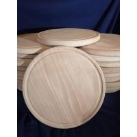 Піднос круглий 20 см з канавкою