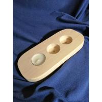 Свічник -розетка на 3 свічки