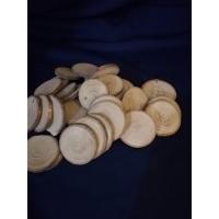 Зрізи з корою діаметр 40-50 мм ( упак. 50шт)