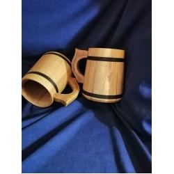 Кухоль для пива дубовий.