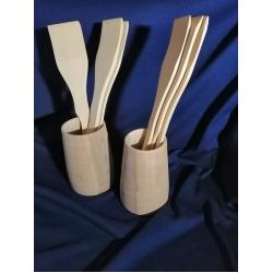 Кухонний набір стакан+лопатки 3шт