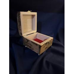 Шкатулка квадратна 110*110 мм , сувенірна