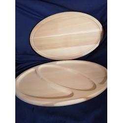 Тарілка-дошка овальна .