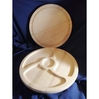 Тарілка для подачі на 3 секцііі