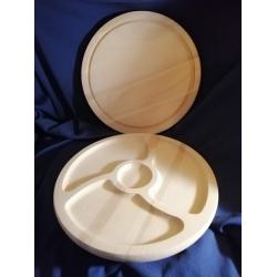 Тарілка для подачі на 3 секцііі