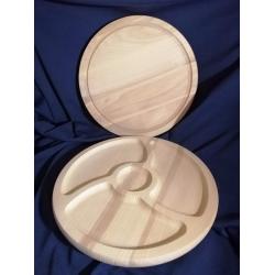 Тарілка для подачі на 3 секцііі