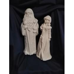 Заготовка новорічна "Дід Мороз і Снігурочка"