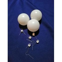 Куля 40 мм + ковпачок в комплекті ( пластмаса)