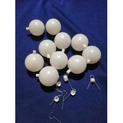 Куля 40 мм + ковпачок в комплекті ( пластмаса)