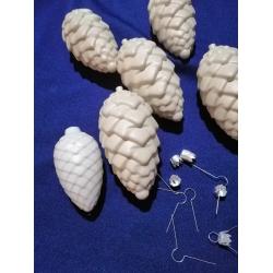 Підвіска Шишка велика+ ковпачок (пластмаса)