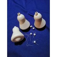 Заготовка новорічна "Дзвіночок" + ковпачок