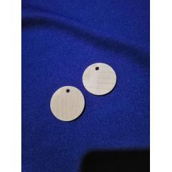 Заготовка під сережки чи кулон 38 мм