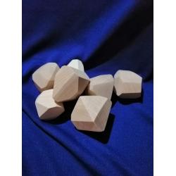 Камінь із дерева 40*40 мм 