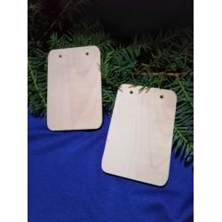 Заготовка під новорічну відкритку 10*15 см 