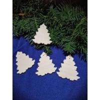 Підвіска ялиночка мала 75*70 мм (дерево)