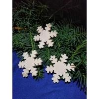 Підвіска-сніжинка 85*85 мм (дерево)