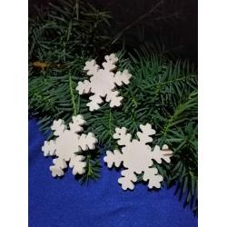 Підвіска-сніжинка 85*85 мм (дерево)