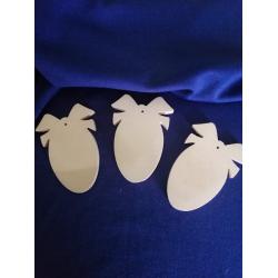 Підвіска яєчко з бантиком