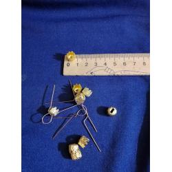 Ковпачки для куль діаметр 6 мм (упак. 10 шт ) КОЛІР - ЗОЛОТО.