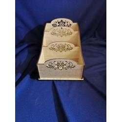 Короб для спецій світлий