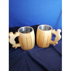 Пивна кружка з чашою