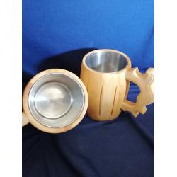 Пивна кружка з чашою