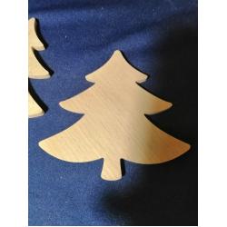 Заготовка під магніт чи підвіску  "Ялинка широка".