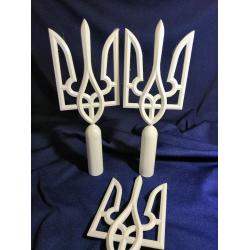 Верхівка на ялинку Тризуб